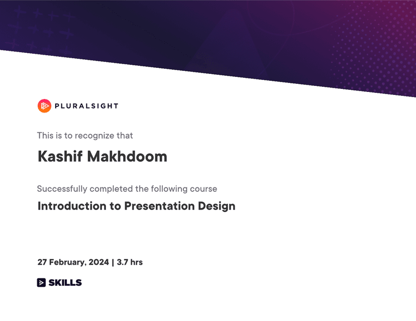 Introduction to Presentation Design